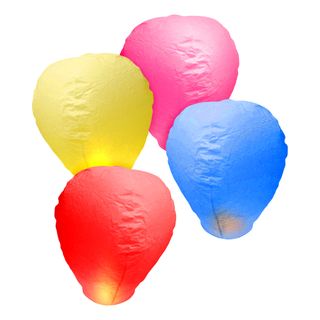 Rislamper Flerfarvede