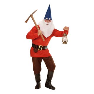 Rød Dværg Kostume