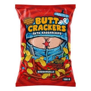 Ronny & Ragge Butt Crackers Chips Korv med Bröd