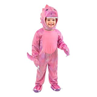 Rosa Dinosaur Baby Kostyme