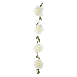 Roseguirlande Hvid