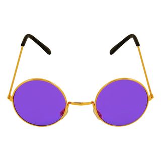 Pyöreät Silmälasit Violetti