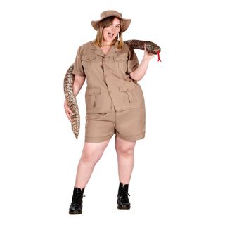 Safari Udforsker Kostume Plus Size