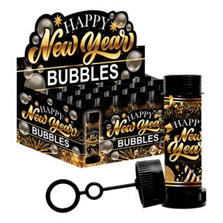 Sæbebobler Happy New Year Økonomipakke