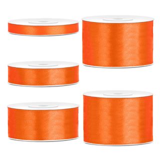 Satinbånd Orange