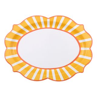 Serveringsbakke Gul/Orange