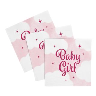 Servietter Baby Girl