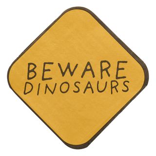 Servietter Beware Dinosaurs