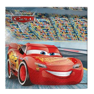 Servietter Biler/Cars 3