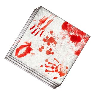 Servietter Blodpletter