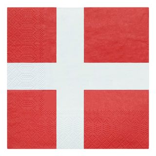 Servietter Dannebrog