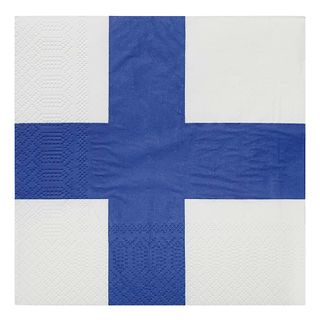 Servietter Finsk Flag