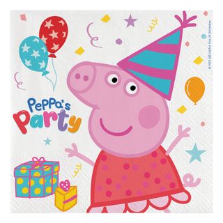 Servietter Gurli Gris™ Peppa’s Party