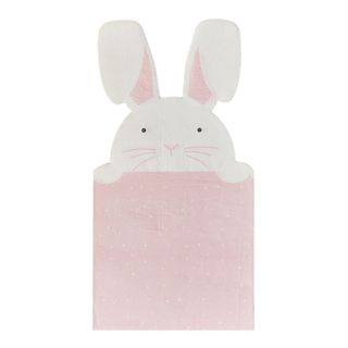 Påskeservietter Kanin Eggciting Easter