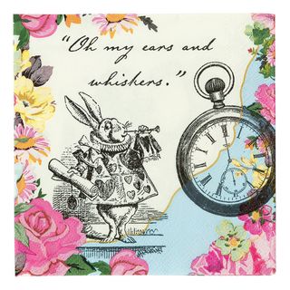 Servietter Ur Alice Wonderland