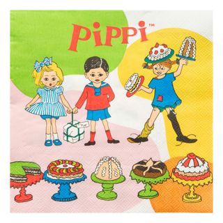 Servietter Pippi Langstrømpe