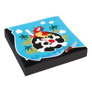 Servietter Pirat Jolly Roger