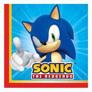 Servietter Sonic the Hedgehog
