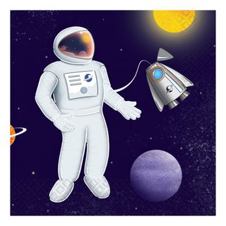 Servietter Space Party