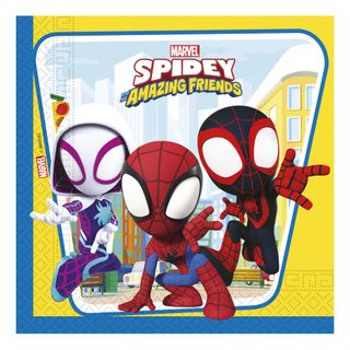 Servietter Spidey og Hans Fantastiske Venner