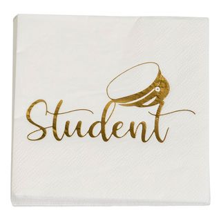 Servietter "Student" Guld