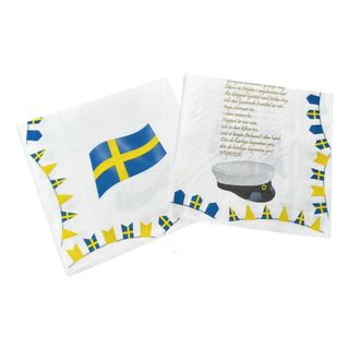 Servietter Studenterhue & Svenske Flag