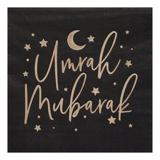 Servietter Umrah Mubarak