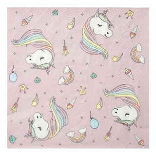 Unicorn servietter