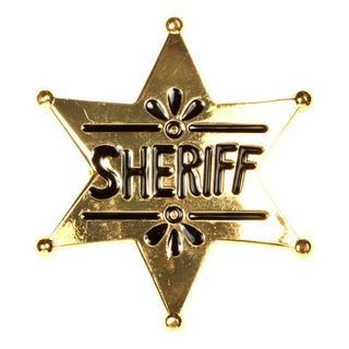 Sherifstjerne Guld