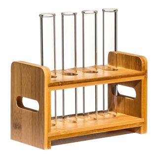 Shotglas Reagensglas i Stativ