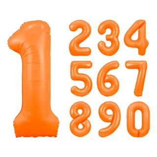 Neonorange talballon
