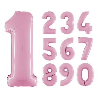 Tallballong Pastellrosa