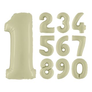 Talballon Satin Olive Green