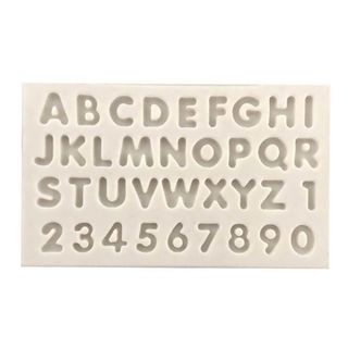 Silikoneform Bogstaver