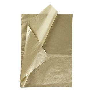 Silkepapir Guld