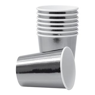 Papkrus Sølv Metallic