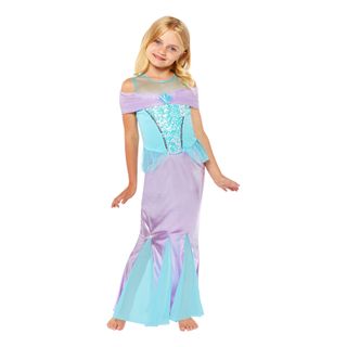 Havfrue Børnekostume