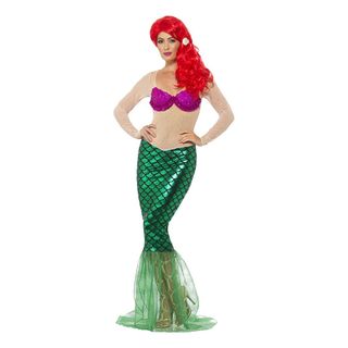 Havfrue Deluxe Damekostume