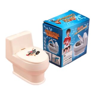 Sprøjtende Toilet Spøg & Skæmt-Artikel