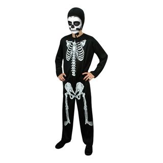 Skelet Børnekostume
