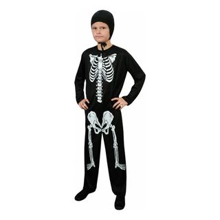 Skelet Børnekostume