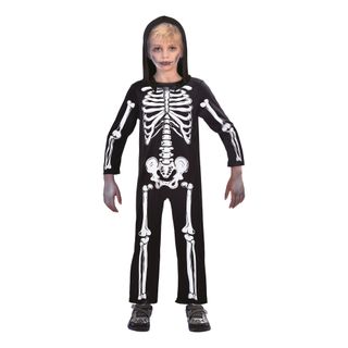 Skelet Børnekostume