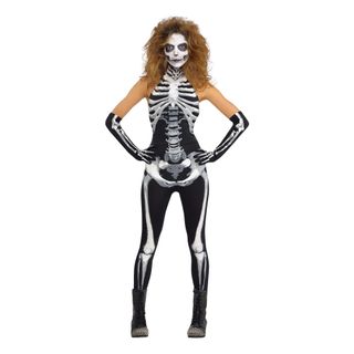 Jumpsuit Skeletkostume