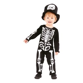 Skelet Babykostume
