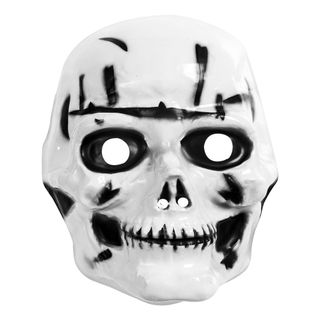 Skeletmaske i Plast