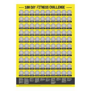 Skrabetavle 100 Day Fitness Challenge