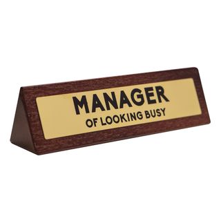 Skrivebordsskilt Manager