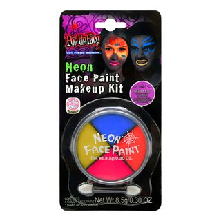 FaceOn Sminkesæt UV Neon