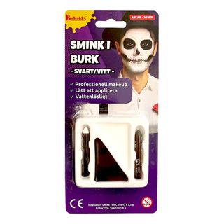 Sminkesæt Sort/Hvidt