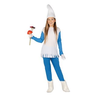 Smølfekjole Børnekostume